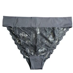 Elila Lace Tanga Panty Style‎ 3903 Black Lace High Waist Panties Briefs Size 4XL